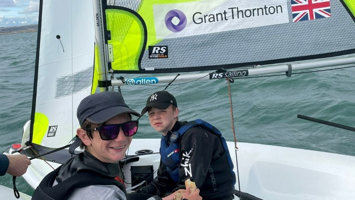 Cayman sailor Kazimir Burt placed second in the Bronze Fleet at the RS ...